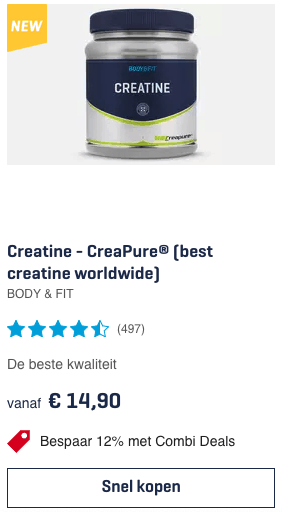 Top 1 Creatine - CreaPure® (best creatine worldwide) BODY & FIT review