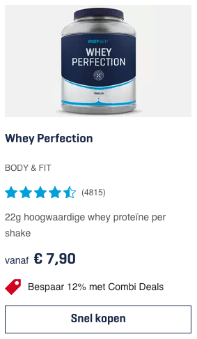 Top 2 Whey Perfection BODY & FIT review