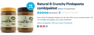 Koop Natural & Crunchy Pindapasta combipakket