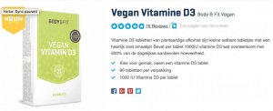 Koop Vegan Vitamine D3