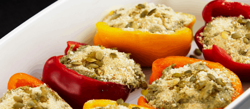 gevulde paprika vegetarische 800x350px