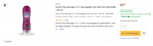 beste glijmiddel play massage