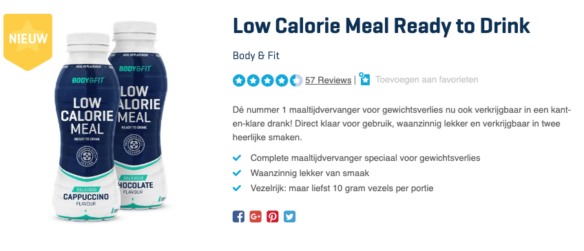 Beste Low Calorie Meal Ready to Drink top 2 review
