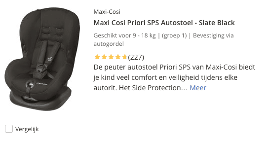 glans Pessimistisch Koloniaal Top 1 Maxi Cosi Priori SPS Autostoel - Slate Black review - Droogtrainers.nl