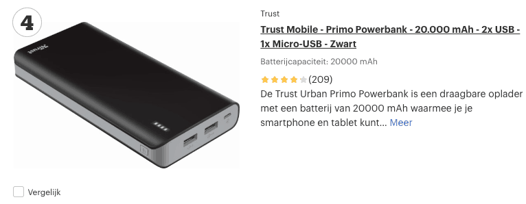 eigendom Azijn Hover Top 4 Trust Mobile - Primo Powerbank - 20.000 mAh - 2x USB - 1x Micro-USB  review - Droogtrainers.nl