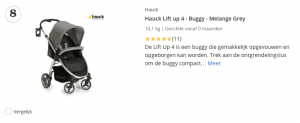 Top 5 Hauck Lift up 4 - Buggy - Melange Grey review