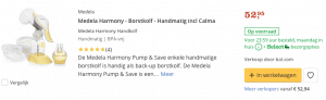 Top 5 Medela Harmony - Borstkolf - Handmatig incl Calma review