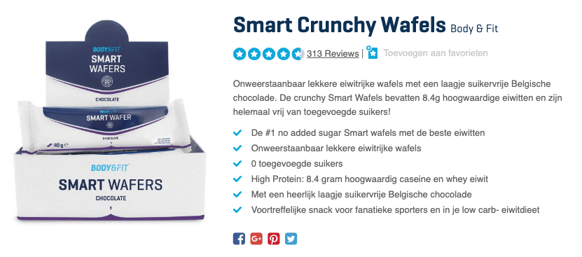 Smart Crunchy Wafels Body & Fit