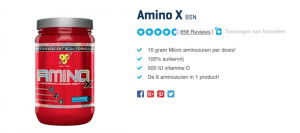 top 1 Amino X BSN review
