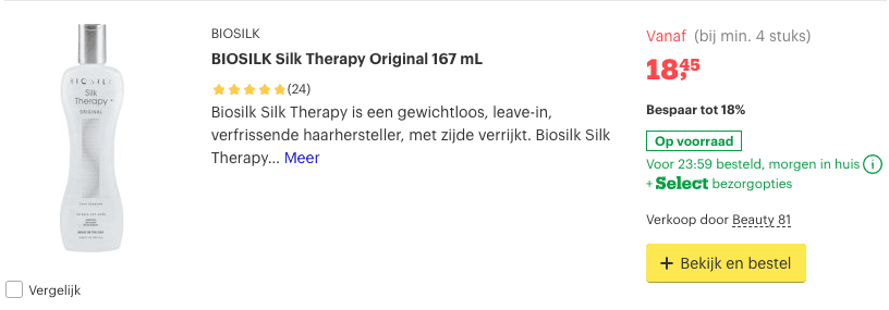 Top 2 BIOSILK Silk Therapy Original 167 mL review