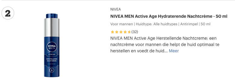 Top 2 NIVEA MEN Active Age Hydraterende Nachtcrème - 50 ml review
