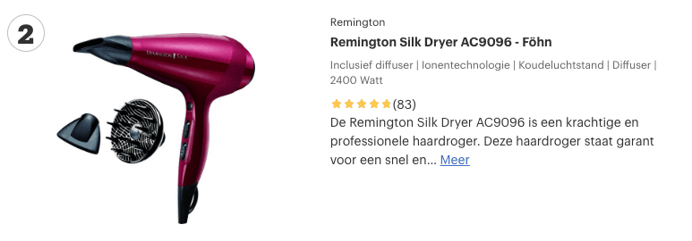Top 2 Remington Silk Dryer AC9096 - Föhn review