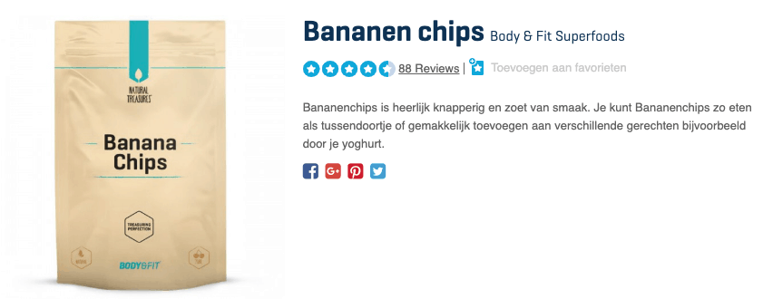 Top 4 Bananen chips Body & Fit Superfoods reviews