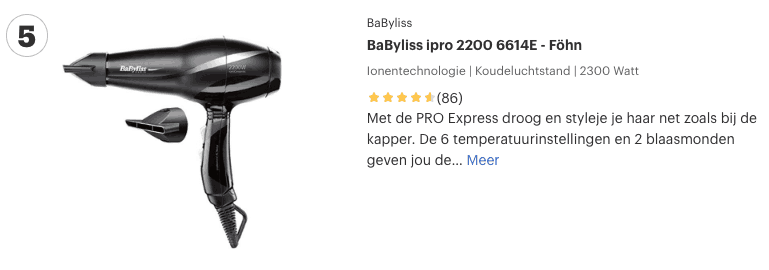 Top 5 BaByliss ipro 2200 6614E - Föhn review