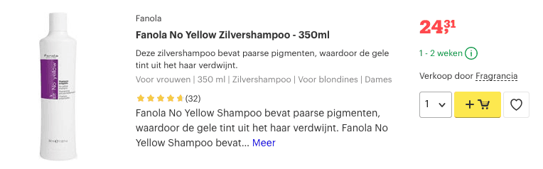 Top 5 Fanola No Yellow Zilvershampoo - 350ml review