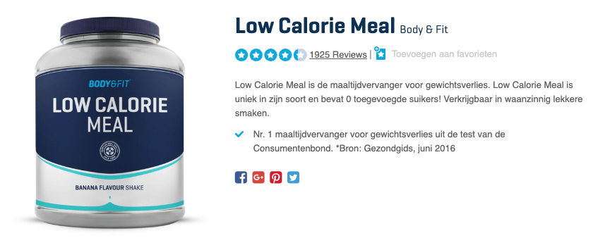 Top 3 Low Calorie Meal Body & Fit review