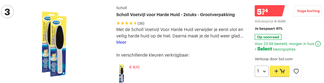 Top 3 Scholl Voetvijl voor Harde Huid - 2stuks - Grootverpakking review