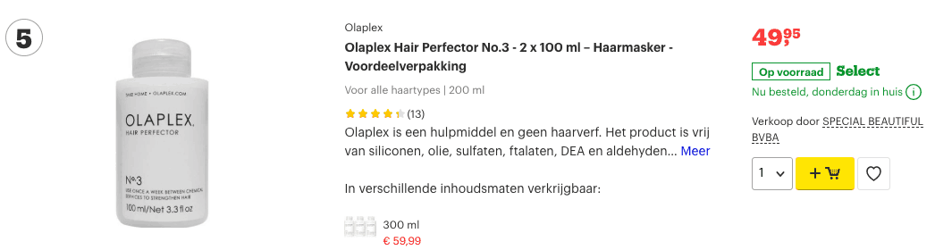 Top 5 Olaplex Hair Perfector No.3 - 2 x 100 ml – Haarmasker - Voordeelverpakking review