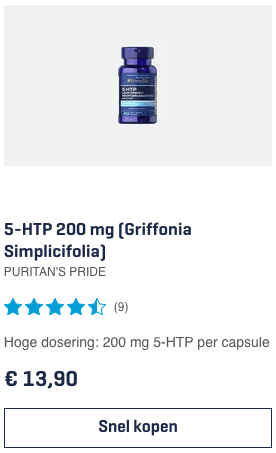 Top 2 5-HTP 200 mg (Griffonia Simplicifolia) PURITAN'S PRIDE review