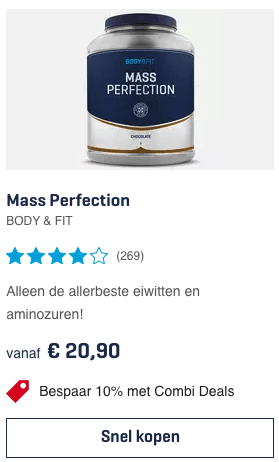 Top 3 Mass Perfection BODY & FIT review