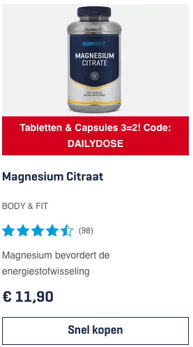 Top 1 Magnesium Citraat BODY & FIT review