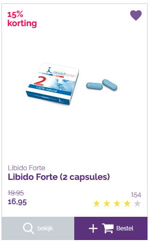 Libido Forte (2 capsules)