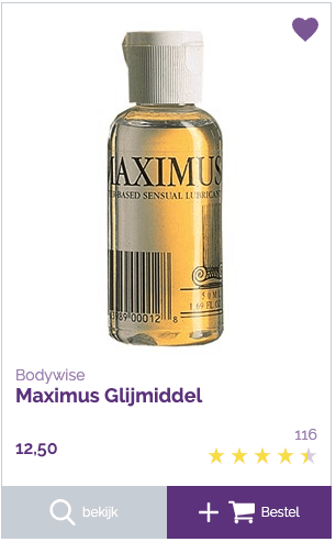 Top 2 Maximus Glijmiddel 50 ml review