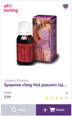 top 2 Spaanse vlieg Hot Passion review