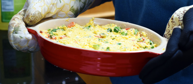 Mexicaanse ovenschotel met rundergehakt