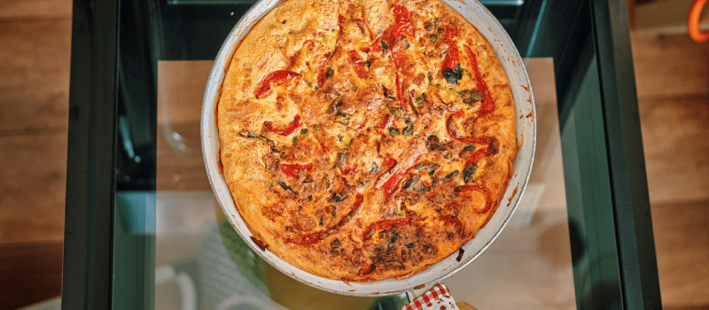 Frittata uit de oven