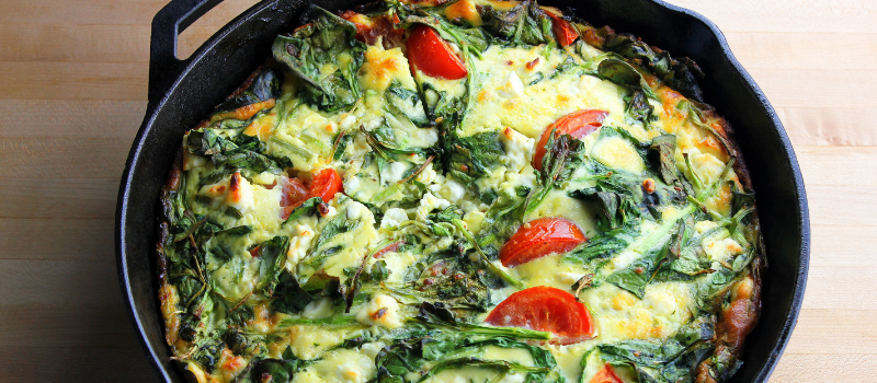 Frittata recept oven? Simpele mediterraanse frittata!