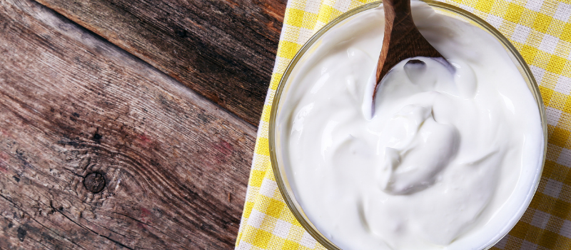 Koolhydraatarm ontbijt Griekse yoghurt maken