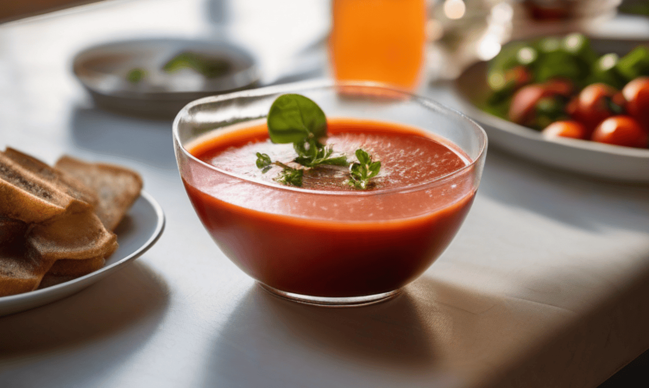 Watermeloen gazpacho: frisse, koude soep voor tropische dagen